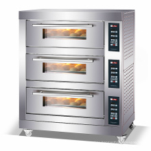 high efficiency professional 3 deck 3 tray commercial electric oven bakery convection oven electric oven for baking